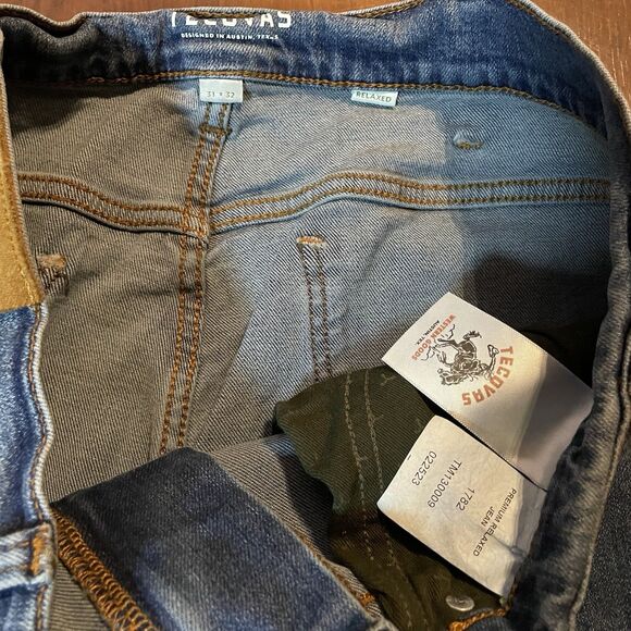 Tecovas Men's Relaxed Jeans - Blue - Picture 3 of 7